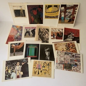 Large Lot of Contemporary & Modern Art Themed Blank Greeting Cards, No Envelopes - Picture 1 of 10