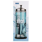 Disicide Large Glass Jar Sturdy Disinfectant Jar Cap & Basket, Holds 1.1L