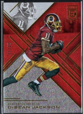 2016 Panini Donruss Elite Red SP/49 DeSean Jackson #95 - Image 1 of 2
