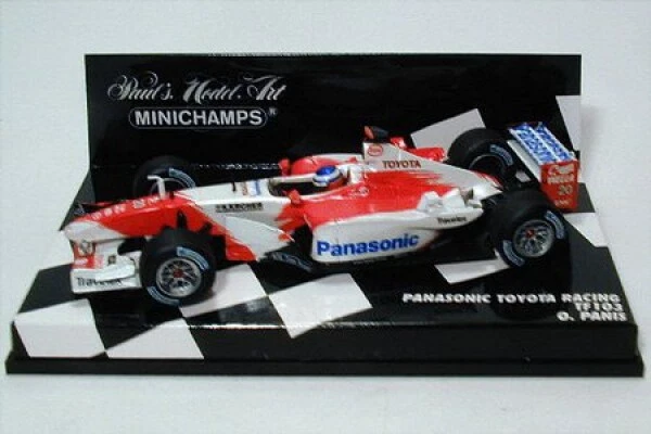 Panasonic Toyota Racing TF103 No.20 Formula 1 2003 ( O.Panis ) 1:43 MINICHAMPS - Immagine 1 di 1