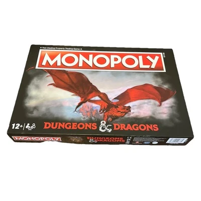Hasbro Monopoly Board Game - Dungeons & Dragons Edition New Contents Sealed - Image 1 of 4