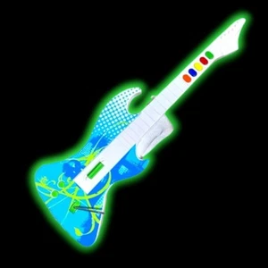 White / blue Octane Guitar Hero Wireless Guitar Playstation 2 PS2 odyssey react - Picture 1 of 6