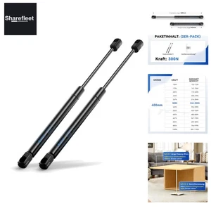 400MM 300N Molla a Gas, 31KG Molla a Gas Ammortizzatore a Gas Supporto Idraulico... - Foto 1 di 10