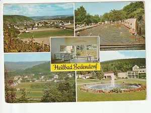 BAD BODENDORF / Ahr....,5 Ans. u.a.  Thermal-Schwimmbad, Brunnen....col AK - Picture 1 of 1