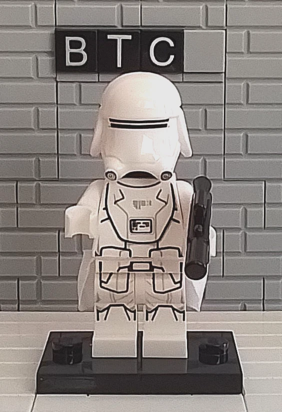 LEGO Star Wars Episode VII 75100 First Order Snowtrooper with Kama Minifigure! - Image 1 of 4