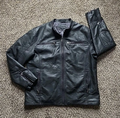 Chaqueta Pronto Uomo Hombre Talla XXL Cuero Joseph Negra Foto 1 de 4