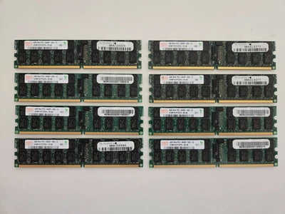 32GB (8x4GB) DDR2 Reg ECC Server RAM Hynix hymp15p72cp4-y5 Supermicro MMA726946 - Image 1 of 4