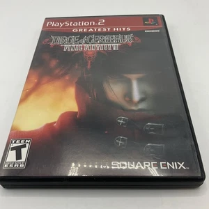 Final Fantasy VII: Dirge of Cerberus (Sony PlayStation 2) PS2 CIB videojuego FF - Imagen 1 de 3