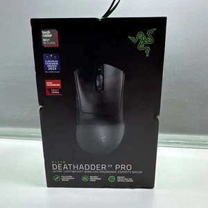 Razer DeathAdder V3 Pro Ultra Lightweight Wireless Gaming Mouse BRAND NEW SEALED - Picture 1 of 6