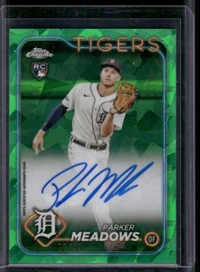 2024 Chrome Sapphire Parker Meadows Green RC Auto /99 - Picture 1 of 2