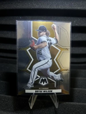2022 Panini-Mosaic Baseball. Bryse Wilson #95 - Image 1 of 2