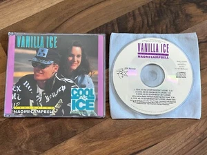 VANILLA ICE feat NAOMI CAMPBELL Cool As Ice OOP 1991 EUROPEAN CD single 4 vers - Picture 1 of 5