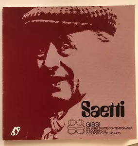 Bruno Saetti Catalogo del 1972 mostra alla Galleria Gissi di Torino - Bild 1 von 1