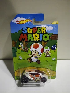 HOT WHEELS SUPER MARIO VANDETTA TOAD DJK68 MATTEL SCALA 1/64 -1/8- NUOVO - Imagen 1 de 1