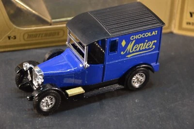 MATCHBOX MODELS OF YESTERYEAR 1927 TALBOT Y-5 SCALA 1/47 CHOCOLAT MENIER - Immagine 1 di 4