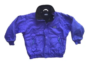 Vintage Patagonia Insulated Jacket Youth Med (check Measurements) Purple/Blue - Picture 1 of 8