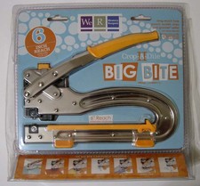 Big Bite ® Crop A Dile ® Long Reach Hole Punch Eyelet Snap Gromlet - New Sealed