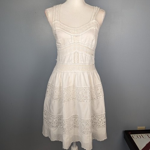 UNDERCOVER Mini abito ricamato bianco Victoria's Secret