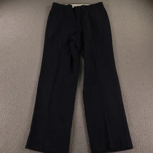 Pantalones Hopsack Para Hombre 32 Azul Mezcla Poliéster Transpirable Verano 32x30 De Colección - Imagen 1 de 15