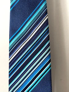 Cravate en SOIE Kenzo Homme Paris Made in Italy L=7cm Excellent état ! - Imagen 1 de 11