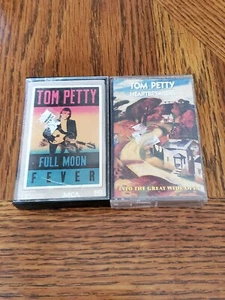 Full Moon Fever by Tom Petty Cassette, + Heartbreakers Into The Great Wide Open - Picture 1 of 5