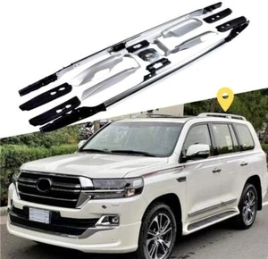 2Pcs Roof Rack Roof Rail Bar Fits for Land Cruiser FJ200 LC200 2008-2021 - Picture 1 of 9
