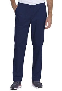 Men & Women Scrubs Pant Mid Rise Straight Leg Plus Size GD120S, 2XL Short, Navy - Picture 1 of 6
