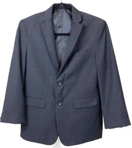 Izod Boys Charcoal Blazer Teenager Size 14 Husky Children dark grey - Picture 1 of 1