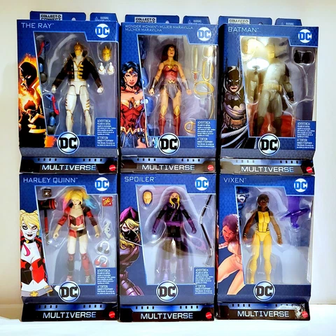 DC MULTIVERSE LEX LUTHOR POWER SUIT BAF CNC WAVE THE RAY SPOILER BATMAN VIXEN 6" Cover