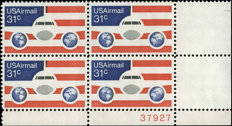US #C90 Plate Block of 4  Mint Never Hinged MNH - Image 1 of 1