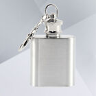 1 Ounces 28ML Stainless Steel Flat Lid Jug Square Hip Flask Whiskey Bottle with