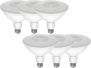 6 Pack Indoor/Outdoor Led Flood Light Waterproof PAR38 LED Bulb,Dimmable,3000K W - Picture 1 of 6