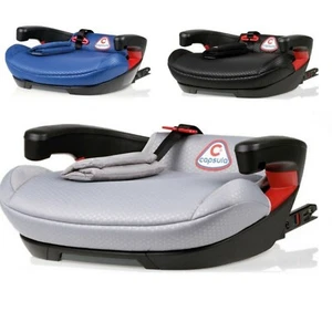 Child Car Booster Seat Isofix Safe Safety Cushion Travel Pad Children 6-12 Years - Picture 1 of 13
