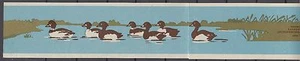 USSR 1964 Matchbox Label - Cat.116B glazy - Waterfowl - Bild 1 von 1