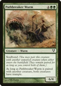 4 Pathbreaker Wurm 4x x4 - LP - Avacyn Restored - SPARROW MAGIC - Picture 1 of 1