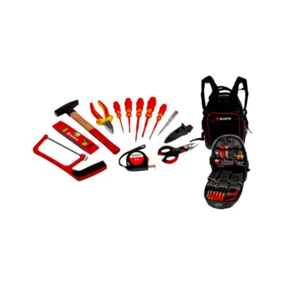 Set Elettricista con Zaino Professionale - WÜRTH 0988045196 - Immagine 1 di 3