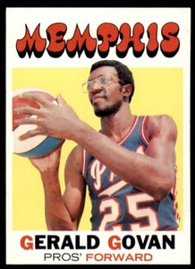 1971-72 Topps Basketball Gerald Govan Memphis Pros #176