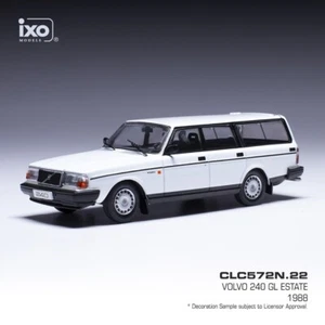 IXO MODELS VOLVO 240 GL 1988 BIANCO SCALA 1-43 CLC572N - Foto 1 di 2
