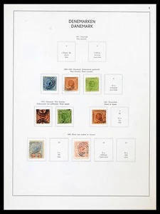 Lote 38731 Colección de estampillas Escandinavia 1854-1992 en 2 álbumes de Erka. - Imagen 1 de 10