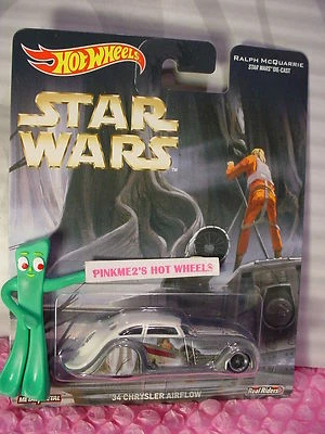2016 STAR WARS Hot Wheels '34 CHRYSLER AIRFLOW☆белый☆Pop-культура настоящие райдеры - Изображение 1 из 2