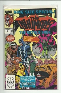 (1990) MARVEL THE INHUMANS #1 THE UNTOLD SAGA KING SIZE - EN MUY BUEN ESTADO/CASI NUEVO - Imagen 1 de 1