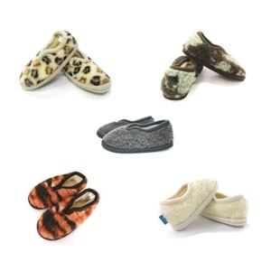 Lana-Zapatillas-zapatos-botas-MERINO-LANA-NATURAL-LANA-100-BUENO-REGALO!! P - Imagen 1 de 18