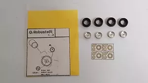 BMW LANCIA TOYOTA FORD O.Z. RACING WHEELS SET ROBUSTELLI 1/43 N/ TRON PROVENCE - Imagen 1 de 1