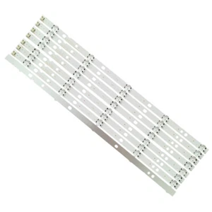 8stk 49 WC1313 LED-Streifen für Panasonic TX-49DS500E 49DS500B 49ES400E 49ESW504 - Picture 1 of 7