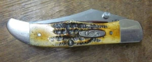 Case 6.5 Bone Stag Mid Folding Hunter (6.51265LC SS) Knife - Picture 1 of 10