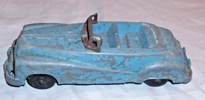 HUBLEY BUICK CONVERTIBLE CAR DIECAST TOY 1940s IN BLUE - Picture 1 of 4