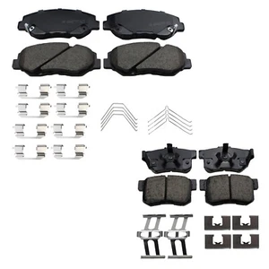 Akebono ProACT Front and Rear Ceramic Brake Pad Kit For Honda CR-V GAS 2.4 L4 - Picture 1 of 1