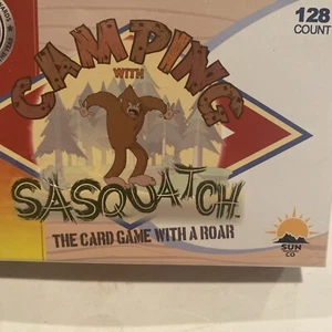 BIG DISCOVERIES Camping With Sasquatch 128-Count Family Card Game - Picture 1 of 2