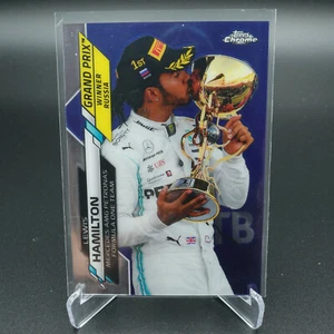 2020 TOPPS CHROME FORMULA 1 F1 LEWIS HAMILTON GRAND PRIX CARD #148 NM - Picture 1 of 2