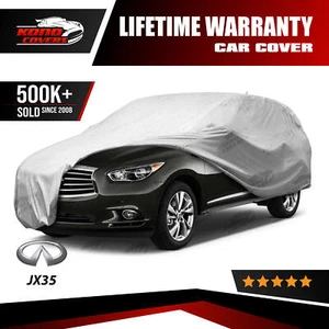 For Infiniti Jx35 4 Layer Suv Car Cover Outdoor Waterproof Rain Snow Sun Dust - Picture 1 of 11